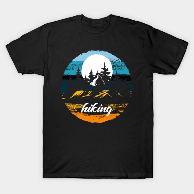 Hiking T-Shirt by Creative Brain